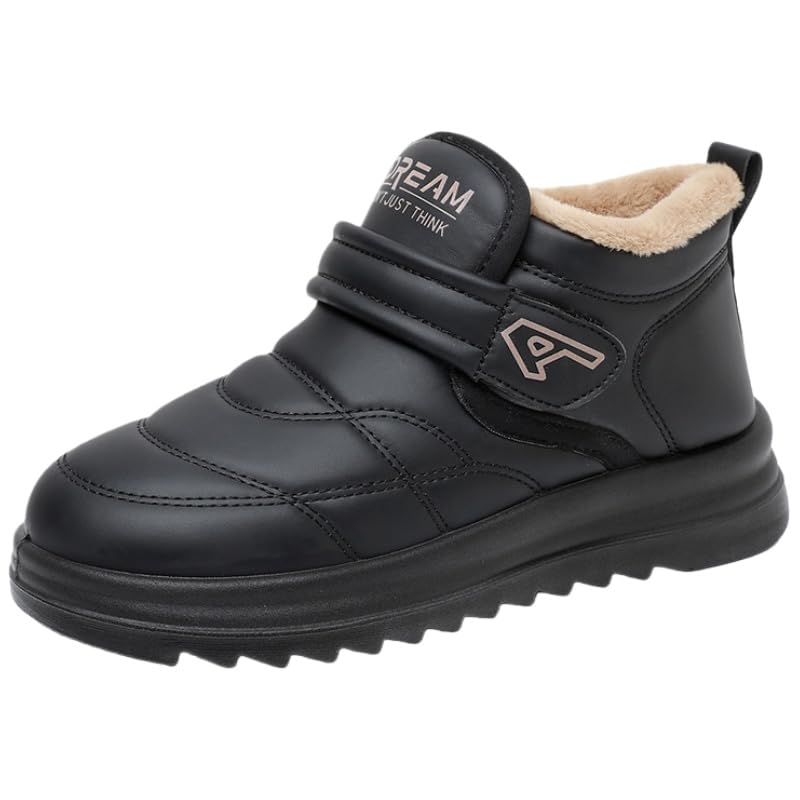 Womens winter warm snow boots with thick lining anti-slip and wear-resistant design casual and fashionable