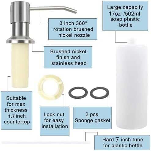 Top-Quality Kitchen Soap Dispenser Review: Must-Have Your Sink