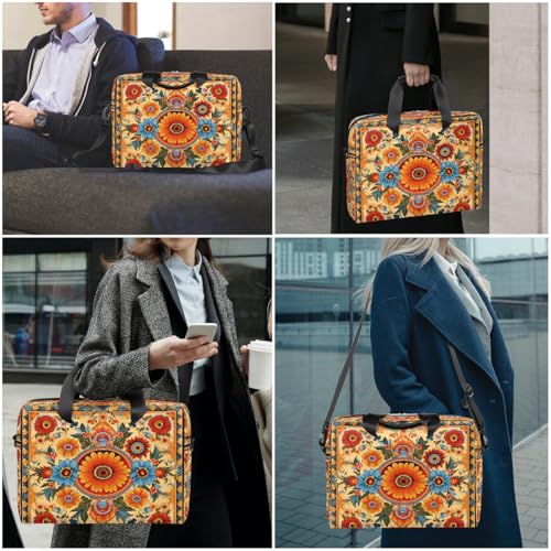 Bolsa para Portátil de 16 Pulgadas Estilo Mandala Bohemio miniatura 2