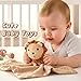 Pro Goleem Lion Security Blanket, Soft Lovey Unisex Lovie Baby Gift for Newborn Boys and Girls Snuggle Toy Stuffed Animal 16 Inch