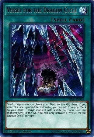 Yu-Gi-Oh! - Barco para el Ciclo del Dragón - RIRA-EN059 - Raro - 1ª Edición - Rising Rampage