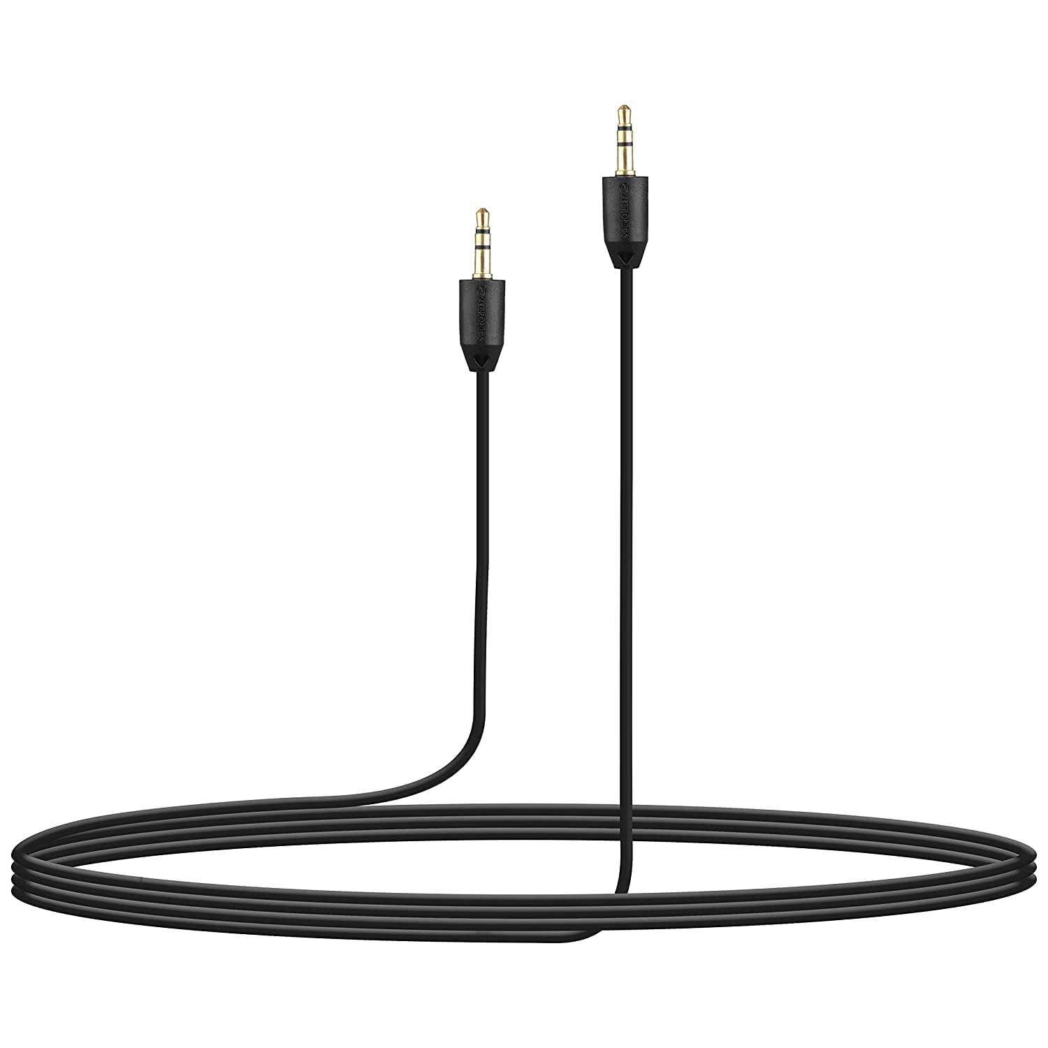 Zebronics ASC100 3.5mm AUX Male to Male cable with 1 meter length, stereo audio support, reinforced collars, for smartphones Laptops computers and speakers(Black) (B081QC357T) Amazon Price History, Amazon Price Tracker