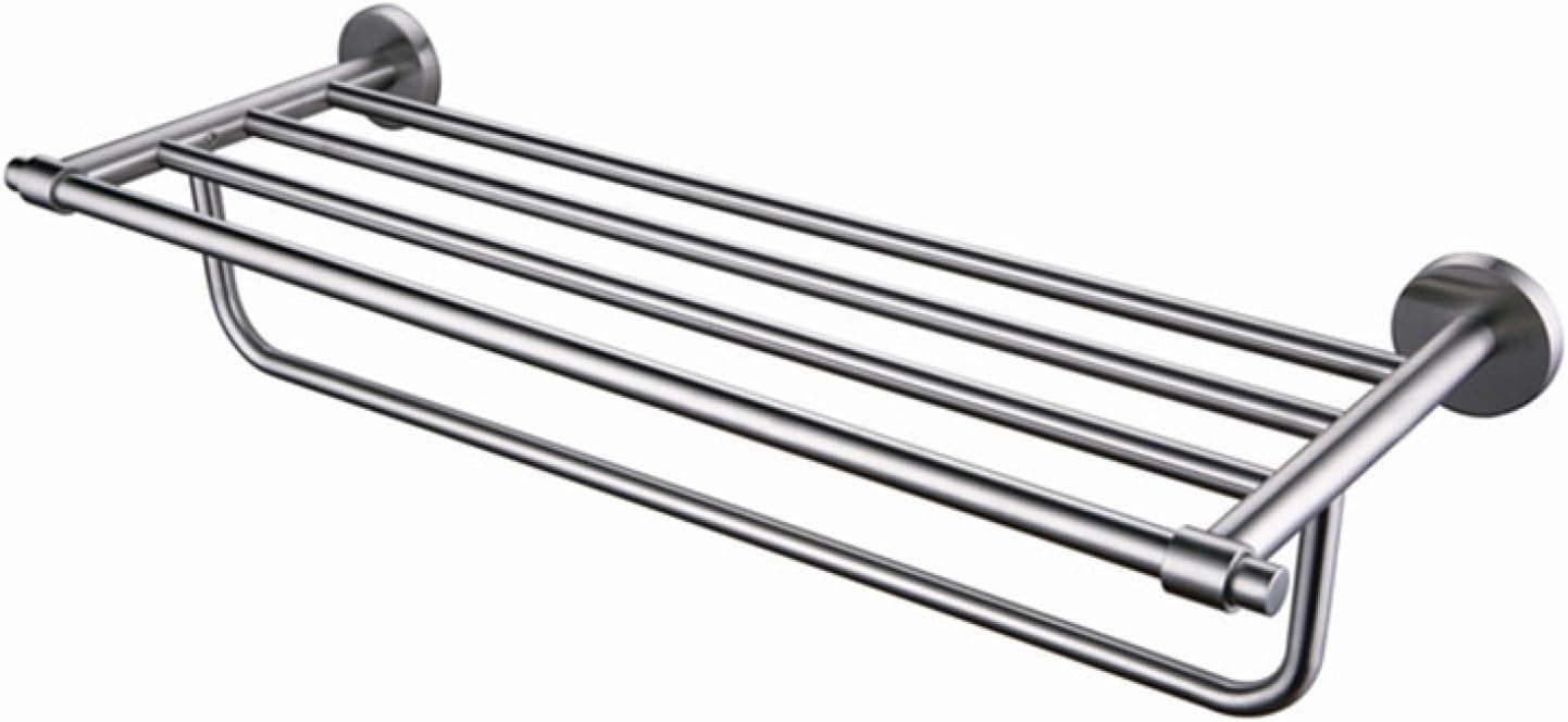 Bathroom Pendant Pendant Bathroom Towel Rack Brushed Round Base Bath Towel Holder, Towel Ring