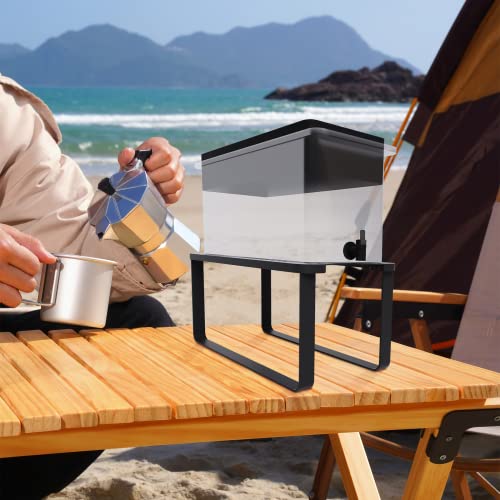 Water Dispenser Stand For Countertop-Metal Water Filter Stand, Compatible With Brita Water Pitcher & Zerowater Pitcher, Perfect For Fridge Beverage Dispenser With Spigot, Drink Dispenser Stand Only #TOP6