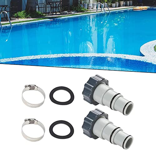 KESOTO Peças de Piscina de Braçadeira Ajustável Adaptador de Mangueira para Bombas de Filtro de Pisc