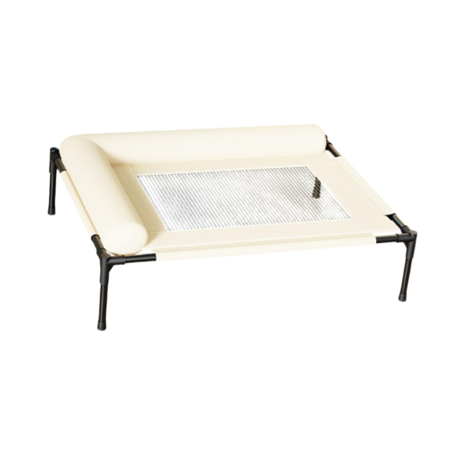 Lit surélevé pour chien hamac animaux respirant tissu oxford acier