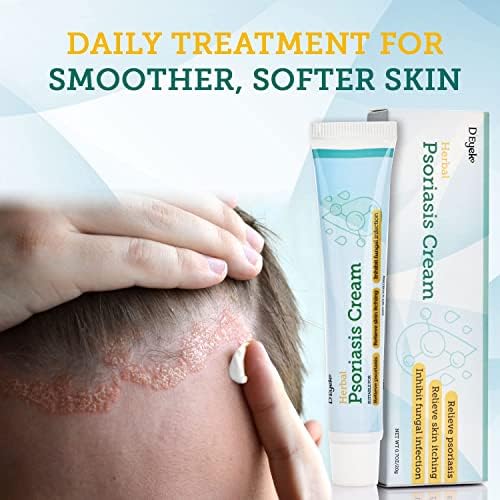 D'Eyeko Psoriasis Ointment, Psoriasis Cream and Eczema Cream, for Skin Dry Itchy, Rough Peeling, Sultry Red Itchy & Fungal Infections
