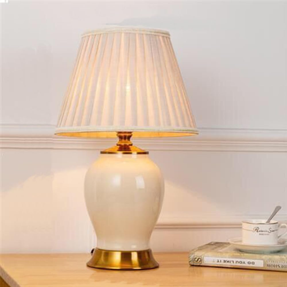 Khukhu Style 39 Contemporary Ceramics Table Lamp Creativity Bedside Desk Lamp