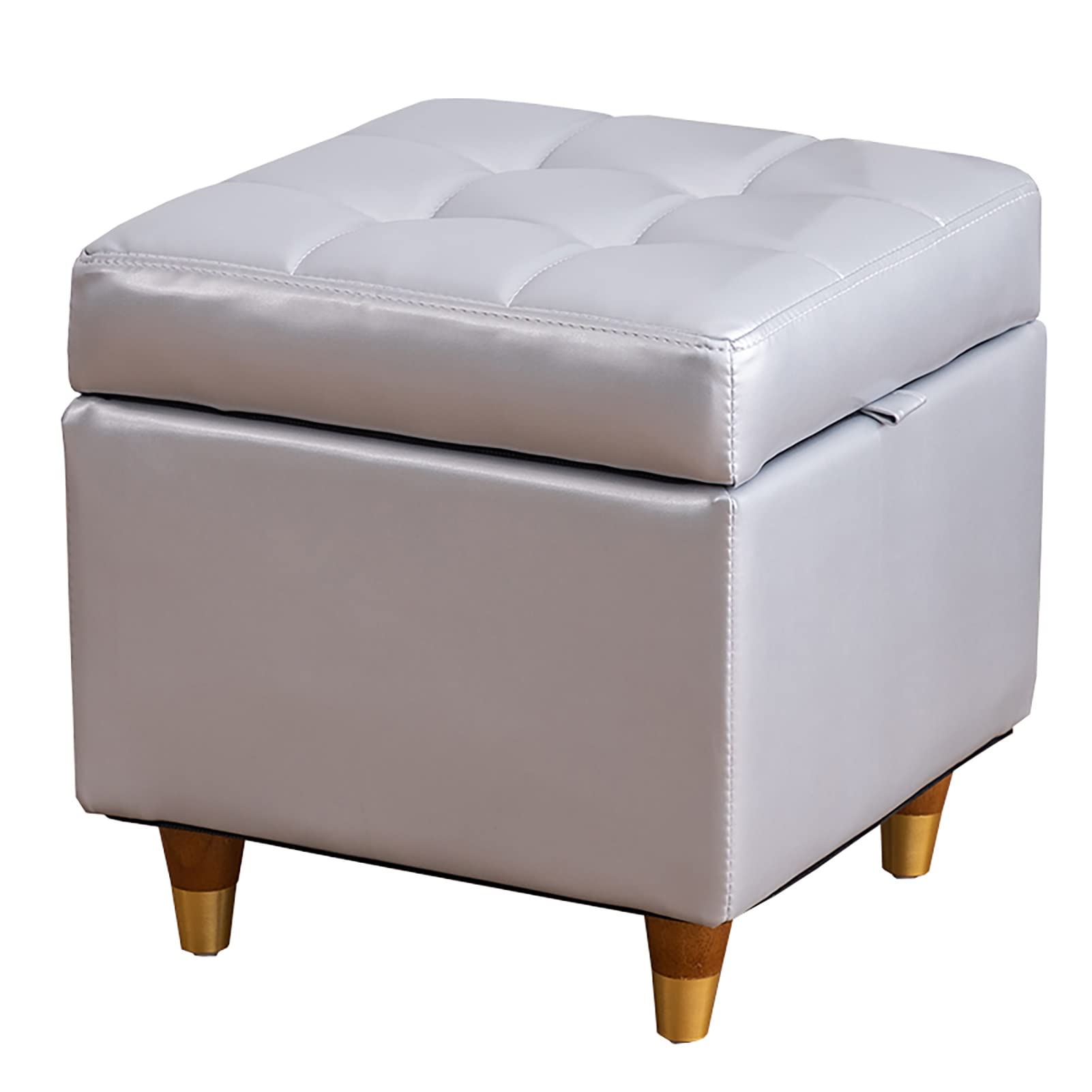 Pouf de coiffeuse marron pour sublimer votre coin beauté