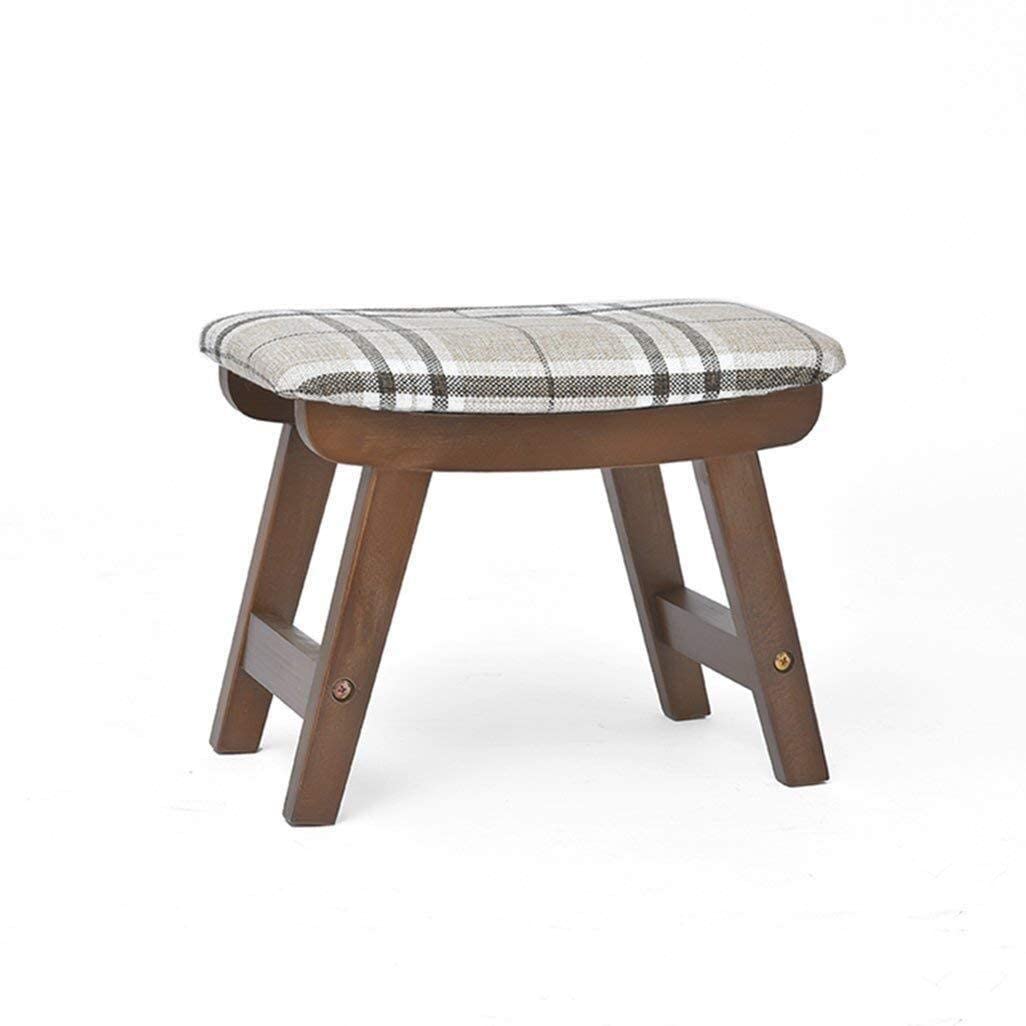 Banc en bois de canapé et tabouret de rechange pour chaussures adulte
