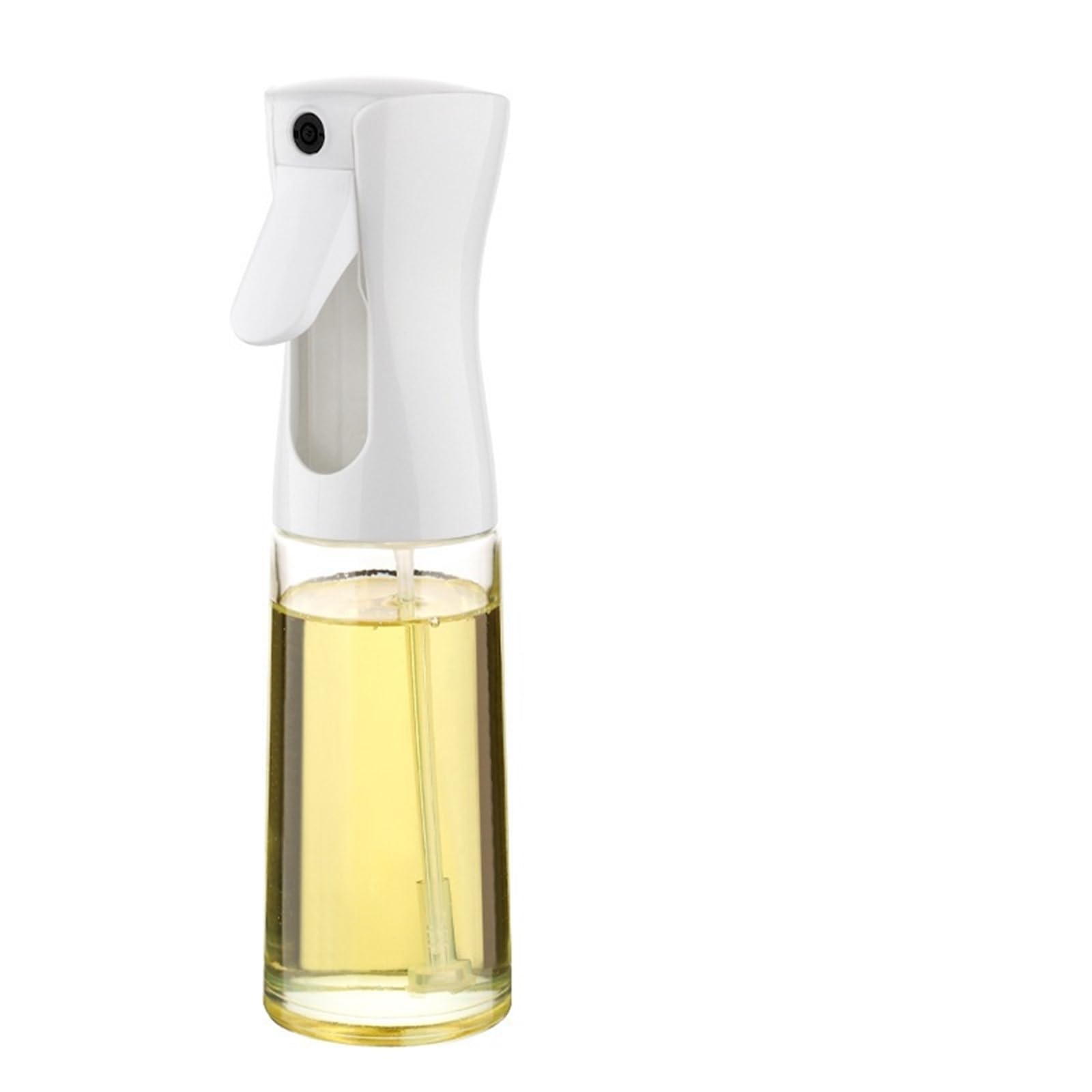NGTFDCP Oil Dispenser, 3pcs 200/300/500ml Oil Spray Bottle BBQ Cooking Sprayer Kitchen Baking Empty Vinegar Dispenser for Air Fryer, Salad(500ml white)
