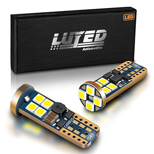 Bombillas LED 168 194 Blanco Xenón 6500K Pack 2
