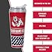 Rico Industries NCAA Fresno State Bulldogs Standard 24oz Personalized Tumbler W/Hinged Lid - Team Colored Travel Tumbler - Keeps Drinks Cold or Hot