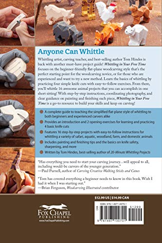 Whittling in Your Free Time: 16 Quick & Easy Projects to Carve in Wood