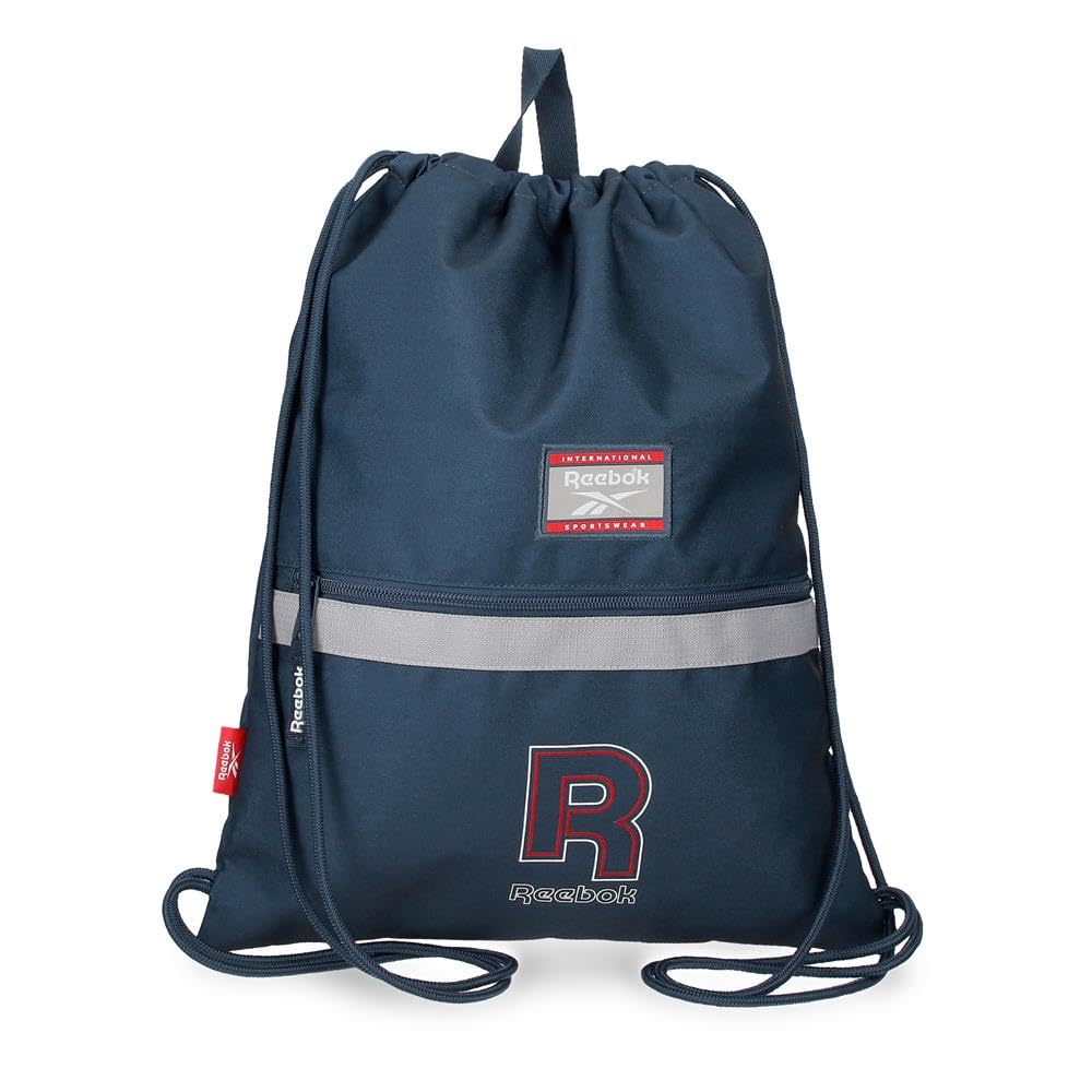 Reebok Queens Sack Backpack Marino 35x46x1 cm Polyester by Joumma Bags