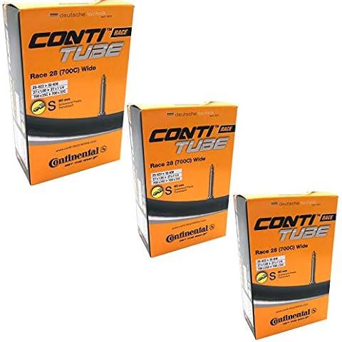 Continental Race 28 Inner Tubes with Presta Valve Cover