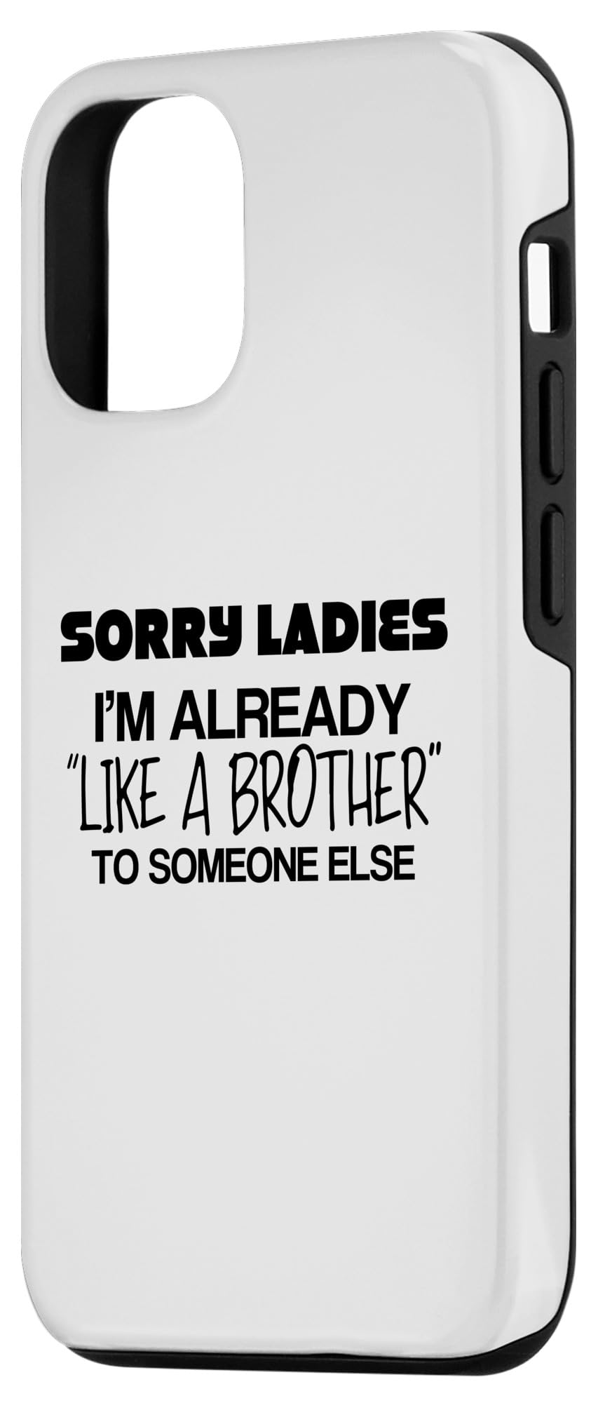 iPhone 12/12 Pro Friend Zone, Siblings Gifts, Friend Sarcastic Joke, Brothers Case - Image 2