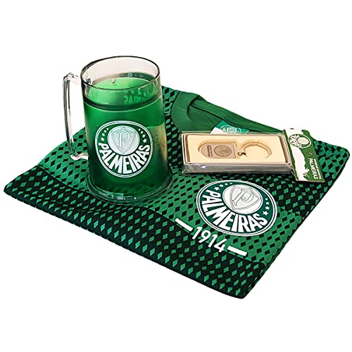 Kit Presente Palmeiras Camisa/Caneca/Chaveiro Oficial Tamanho:P