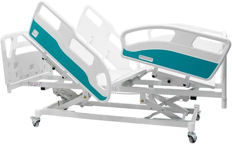 Cama Hospitalar Motorizada com 10 Movimento Luxo Poltrona, Trendelenburg, Cardíaco