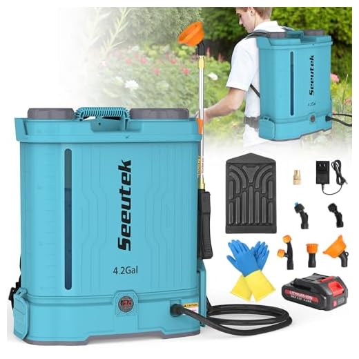 Effortless Battery Powered Garden Sprayer