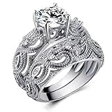Metalltyp: Kupfer Original Cirrus Leaves Ringe für Frauen Rose Golden Plated Zircon Fashion Party Ring Temperament Eleganz Accessoires, 9, B.