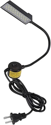 Wal luz LED frontal, brazo flexible magnético multifuncional luz de trabajo, LED de luz diurna, luces de manualidades (enchufe de EE. UU. 110V)