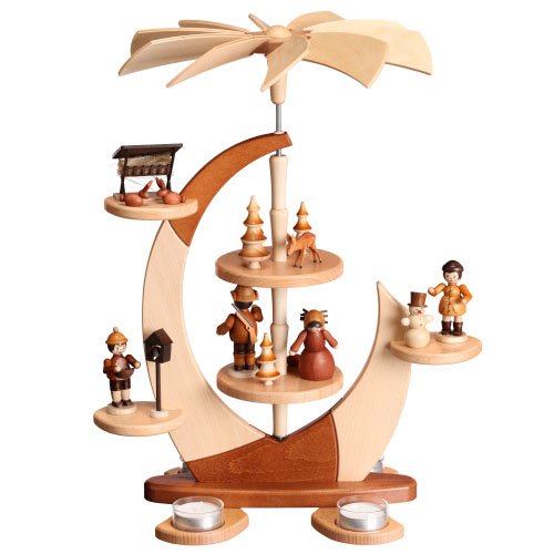 Voile de pyramide 43cm pour réparer carrousel Erzgebirge