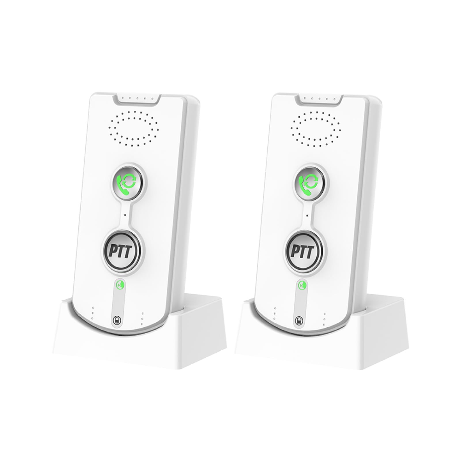 2Pcs Interfoni Wireless per la Casa Voce Bidirezionale Chiamata Casa 1000m/3280ft Ultra Lunga Distanza Portatile Wireless Voice Interphone Anziani Chiamatore Stanza a Stanza di Comunicazione Citofono