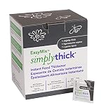 SimplyThick EasyMix | 300 Count of 4g Individual Packets | Gel Thickener for those with Dysphagia &