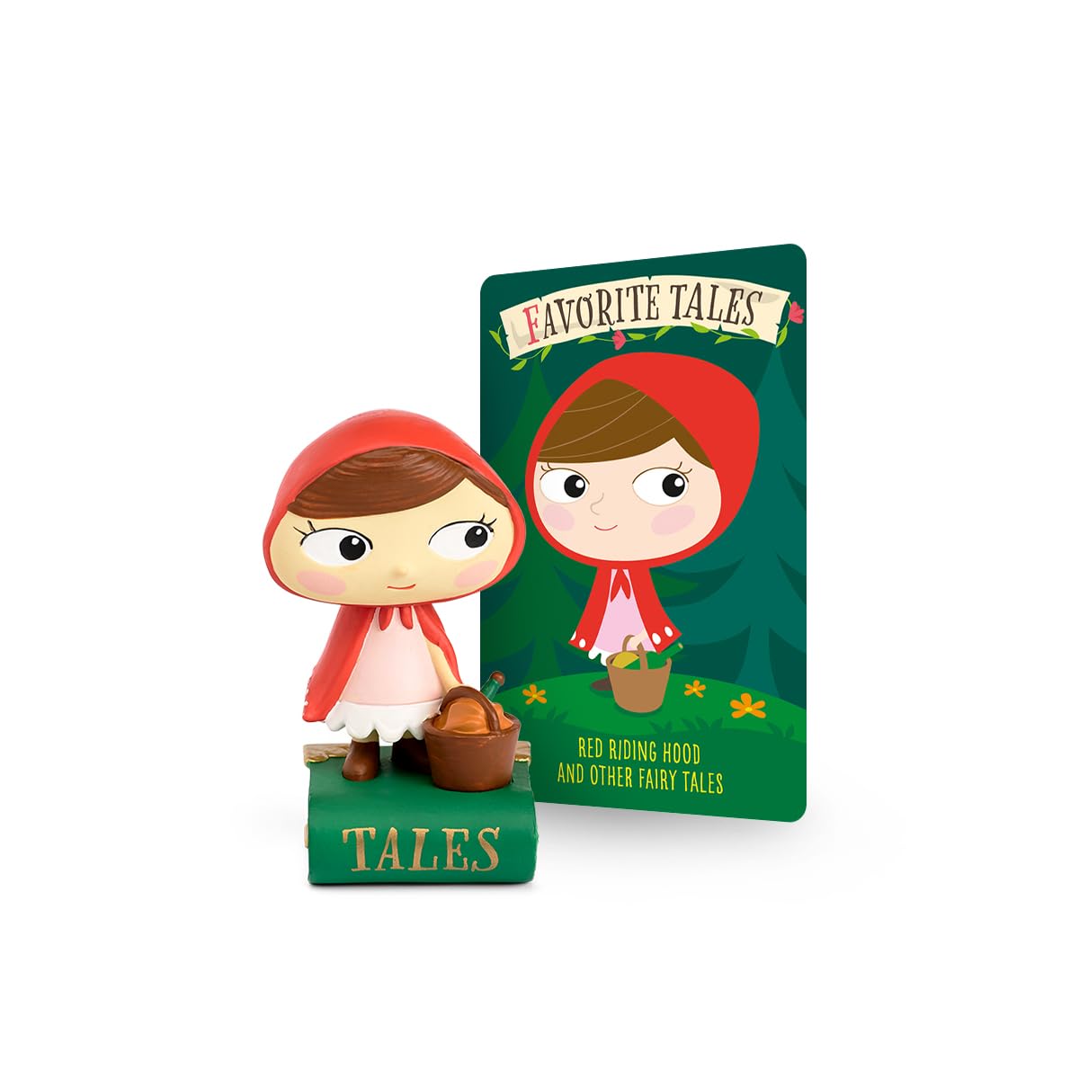 Tonies Favorite Tales: Red Riding Hood & Other Fairy Tales Audio Toy Figurine, narrated by Celebrity Voices