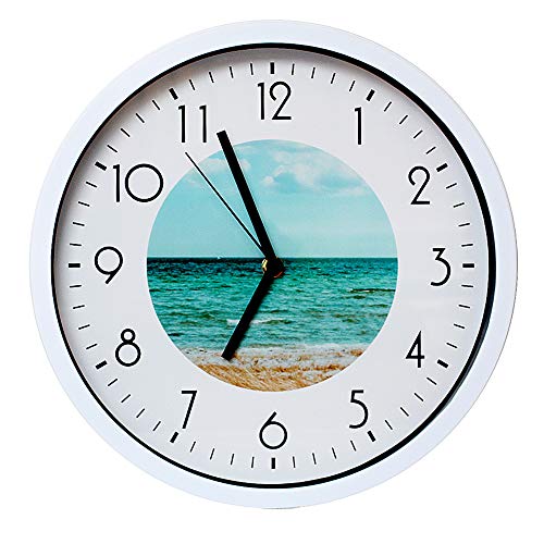 Hemara ticking silent 12 pollici con design moderno per bambini / bambini, ufficio / soggiorno / cucina /, tickless elettronico 30 cm