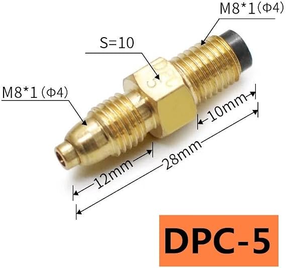 Check Valves 4pcs Lubricating Oil Pump for DPC Metering Parts Check Valve Resistance Proportional Distributor Prevent Lubricating Oil Backflow(5 Check Valve)