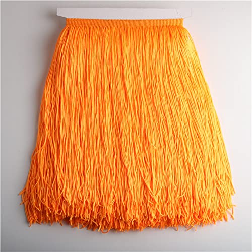 10 yards 30 cm de Long frange dentelle gland Polyester dentelle ruban d'habillage danse latine jupe rideau franges pour coudre dentelle ruban