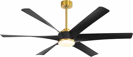 Amazon.com: Breezary Ceiling Fans with Lights and Remote, 65