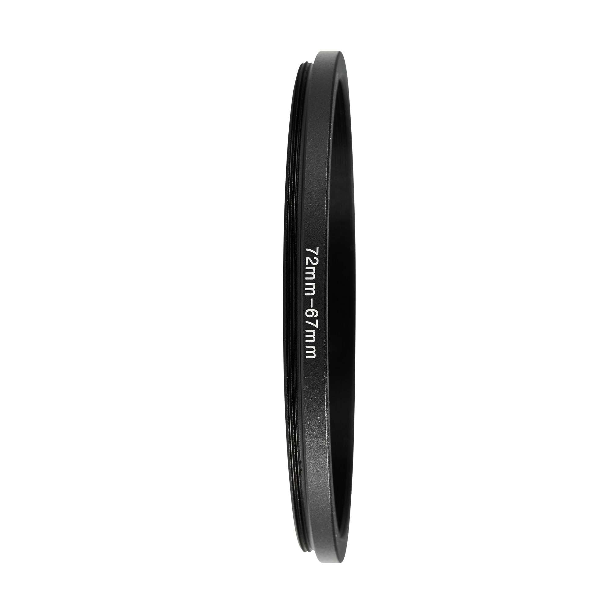 JOYTOLIN 72-67mm Metal Step-Up/Down Ring Adapter Compatible with Mirrorless Cameras DSLR Lens, UV CPL ND Filter Thread Converter, Black