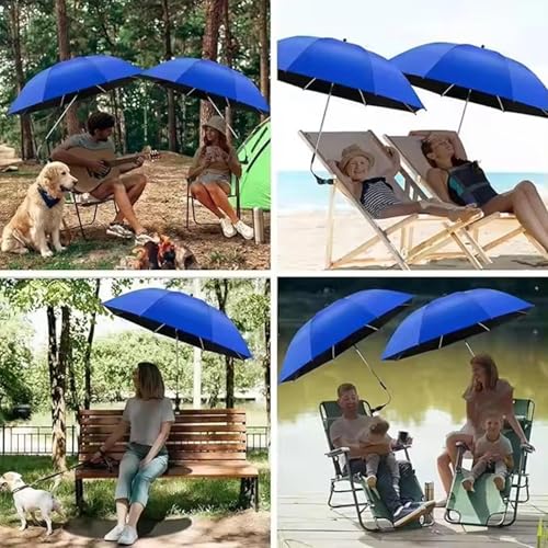 Parasol de plage résistant au vent avec protection UV maximale - 6