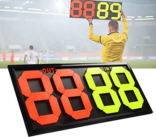Tablero de Sustitución para Árbitro de Fútbol, Manual miniatura 1