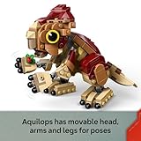 LEGO Jurassic World Baby Dinosaur Dolores: Aquilops - Play & Display Toy Dinosaur Figure - incl. a Plant with Flowers - Gift for 7+ Year Old Boys, Girls & Rebirth Movie Fans - 76970 - Image 3