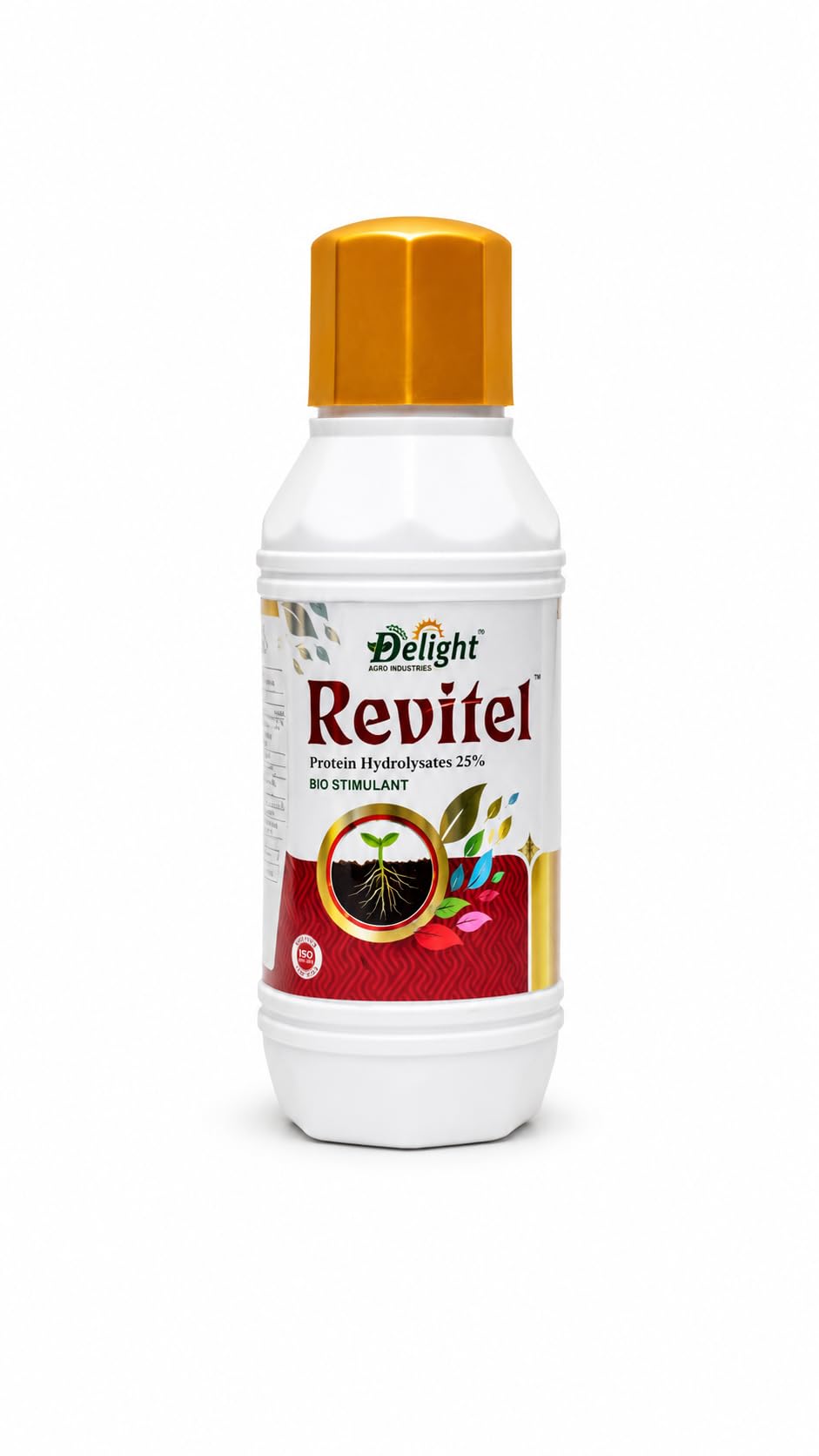 Delight Revitel Protein Hydrolysates 25% Bio Stimulant for Plants 250 ml | Plant Growth Promoter | Root Development Enhancer | Improves Flowering, Fruiting & Crop Yield | Suitable for All Crops-image-19