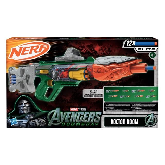 Unlock Epic Battles with the Nerf Marvel Doctor Doom Blaster’s Powerful Performance - Image 3