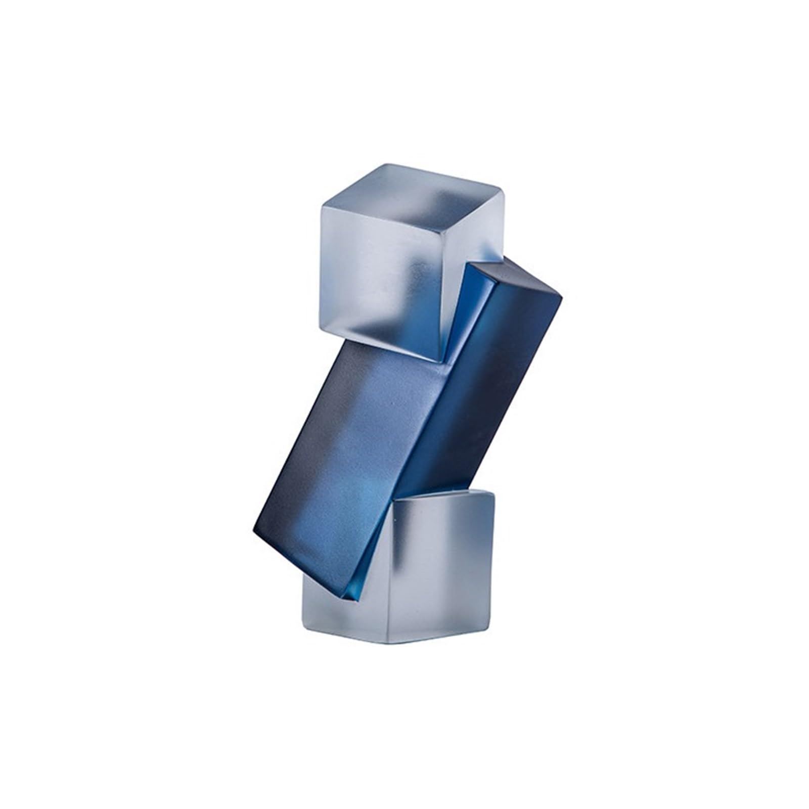 Zhaoj24-05 Art Sculptures Modern Minimalist Transparent Resin Geometric Ornaments Unique and Creative Indoor Home Decorations