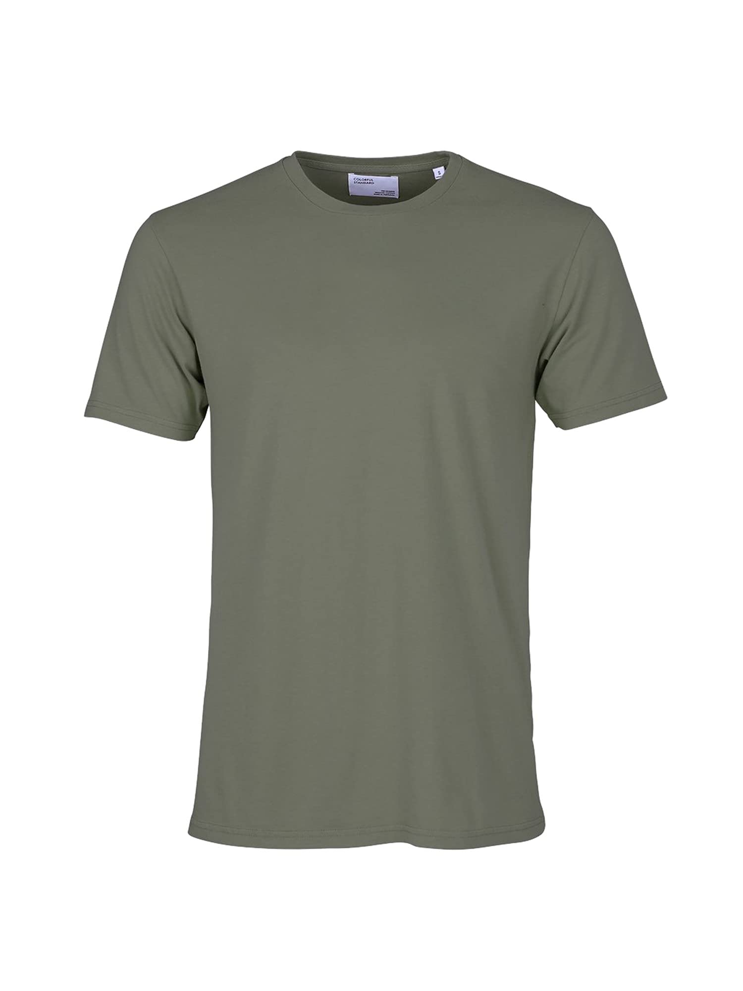Colorful Standard Men's Classic Organic T-Shirt Olive In Dusty Olive