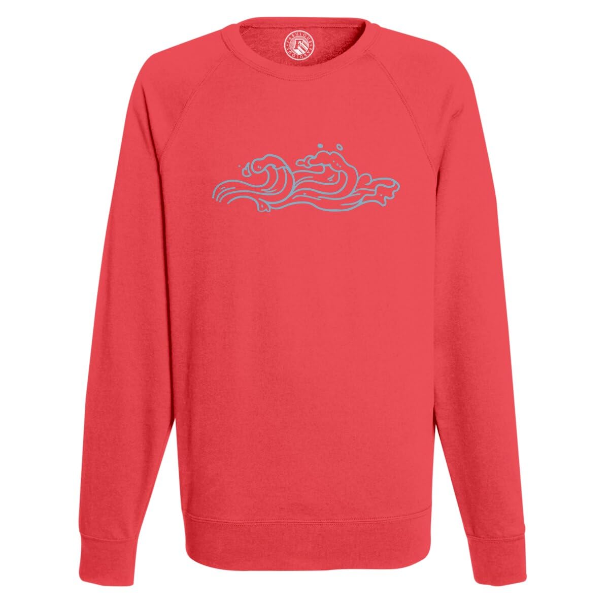 Sweat Vagues Mer Homme Océan et Eau Pull Surf Coton