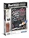 Clementoni- Black Board Puzzle-Never Stop Exploring-1000 Pezzi, Multicolore, 39478