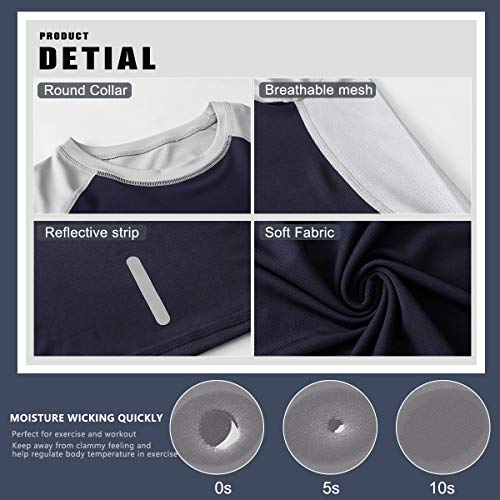 Kompressionsshirt für Herren von Meetwee, Langarm Funktionsshirt