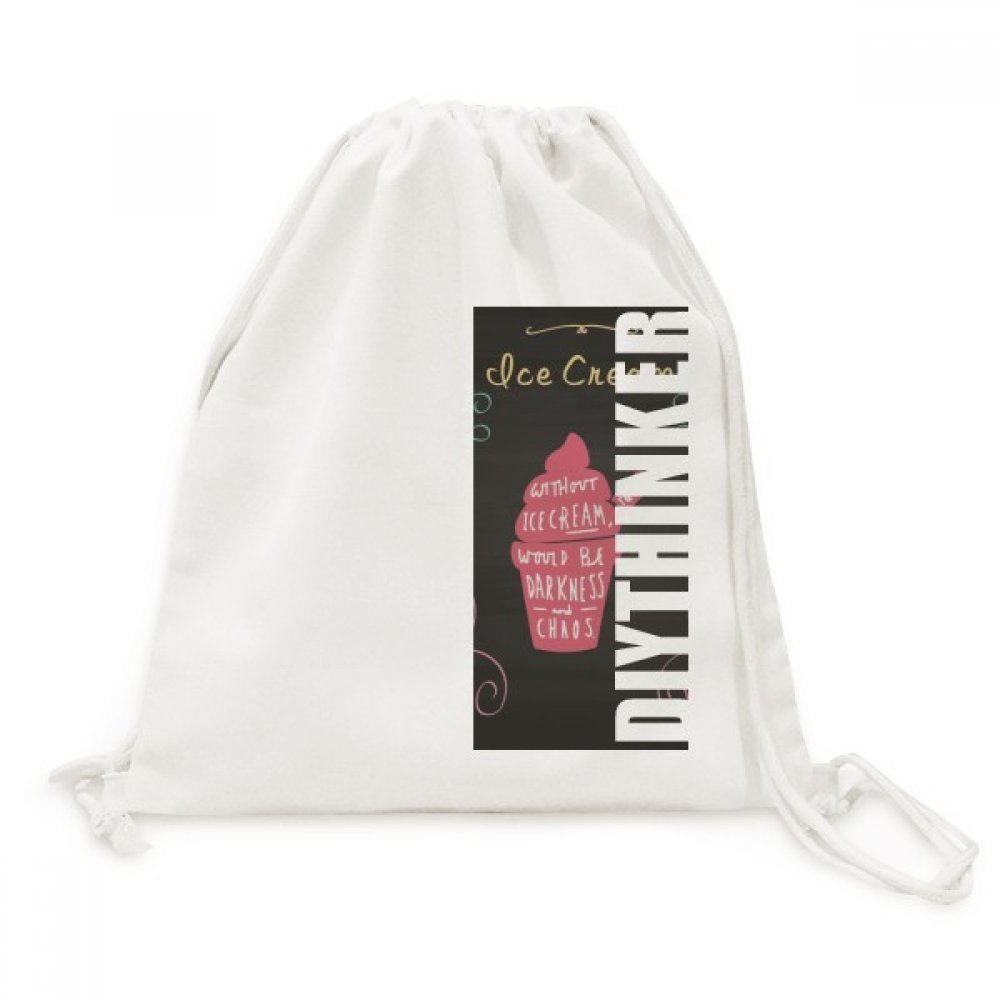 Toile Drawstring Backpack résistant pour remplacer les sacs plastiques inconfortables - 5