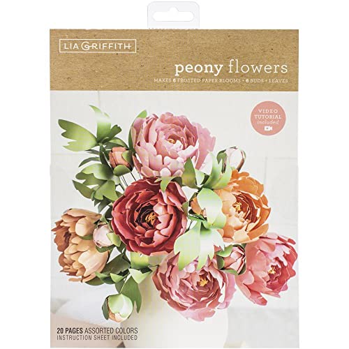 Creativity Street Lia Griffith Paper Stack 8.5"X11" 24/Pkg-Peony