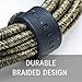 House of Marley Rewind USB-C to Lightning Cable: Braided Charging Cable, USB-IF and MFI-Certified,10ft Length, Made with Sustainable Materials