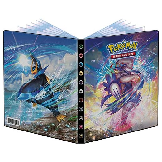 PoKéMoN 15648 Ultra Pro-4 Pocket Portfolio-Pokemon Sword & Shield 5, Multi