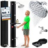 KESSER® Solardusche 60L Gartendusche, Solar Dusche für Garten...
